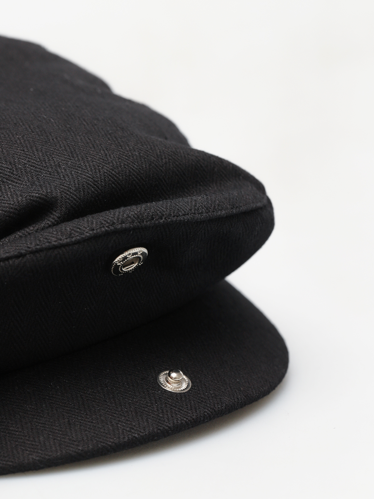 Kaszkiet Brixton Hooligan Snap ZD (black linen)
