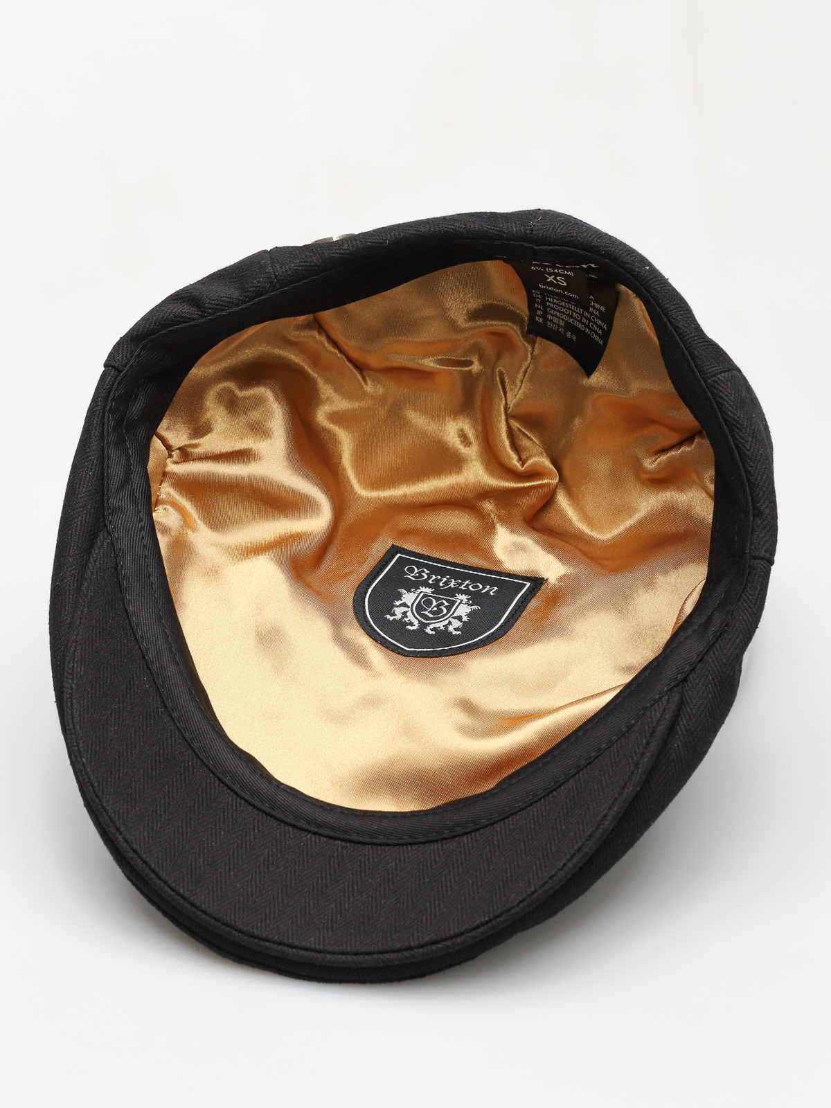 Kaszkiet Brixton Hooligan Snap ZD (black linen)