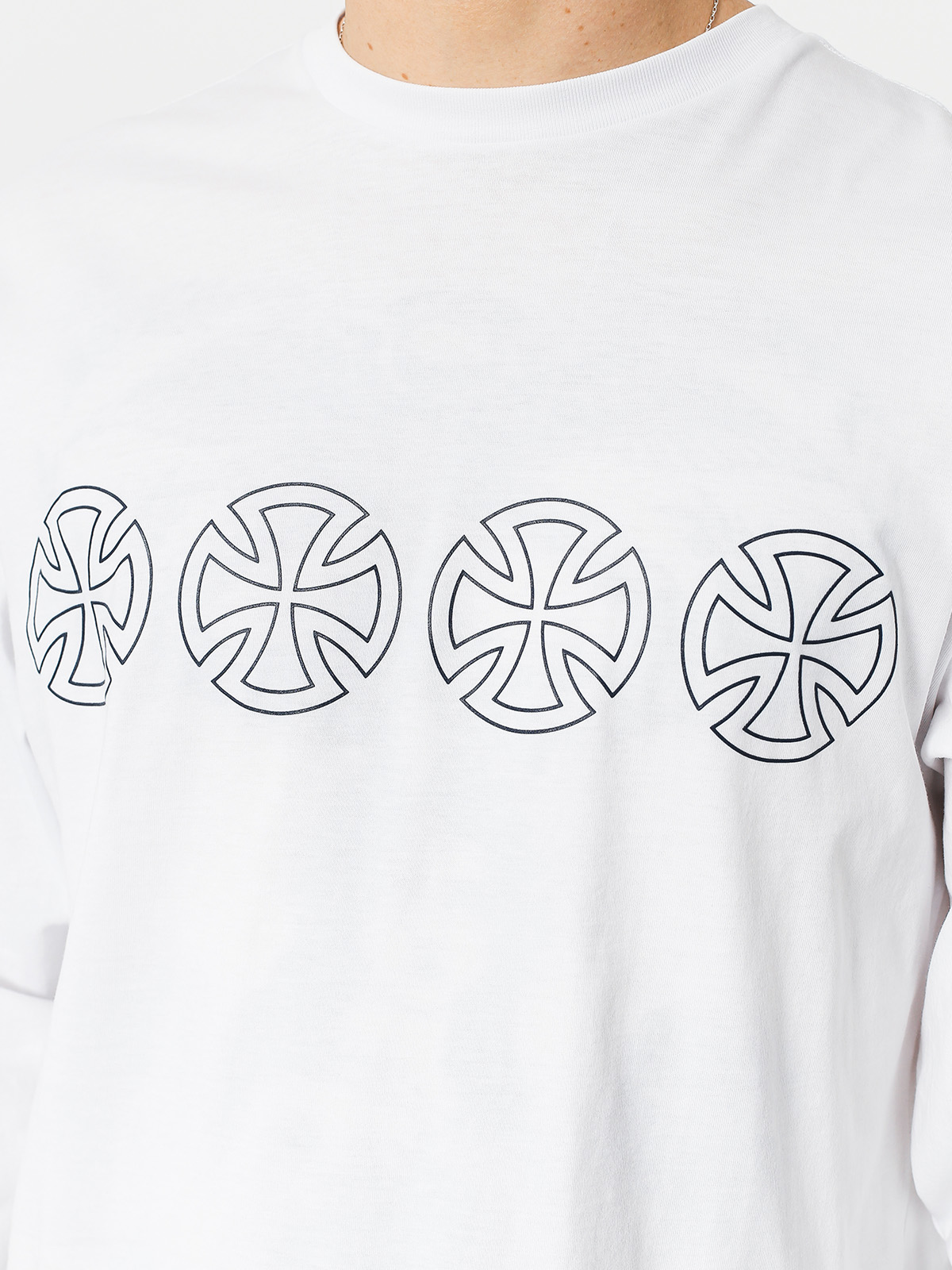 Longsleeve Vans Vans X Independent (white)