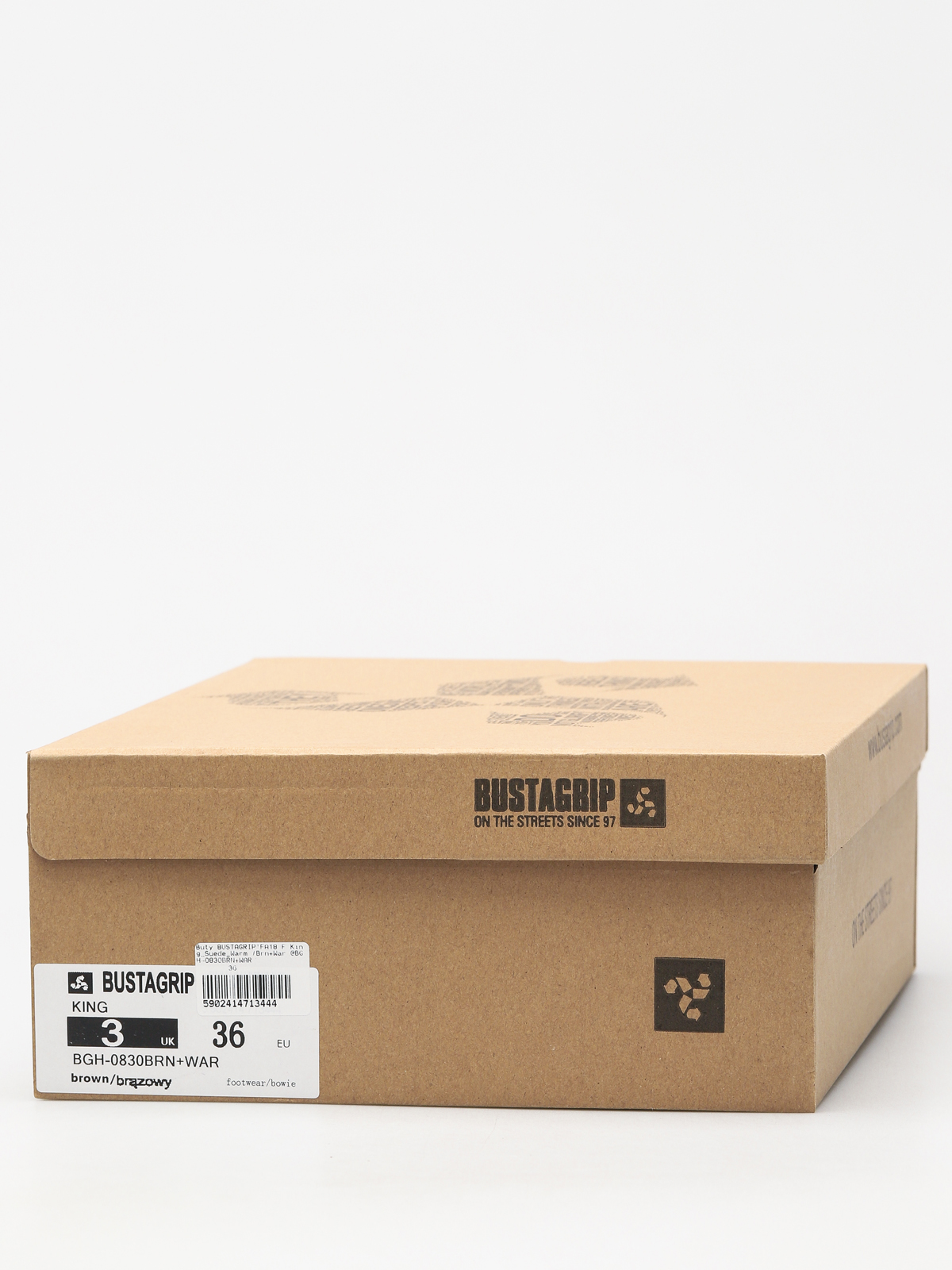 Buty Bustagrip King Suede Warm Wmn (brn+war)