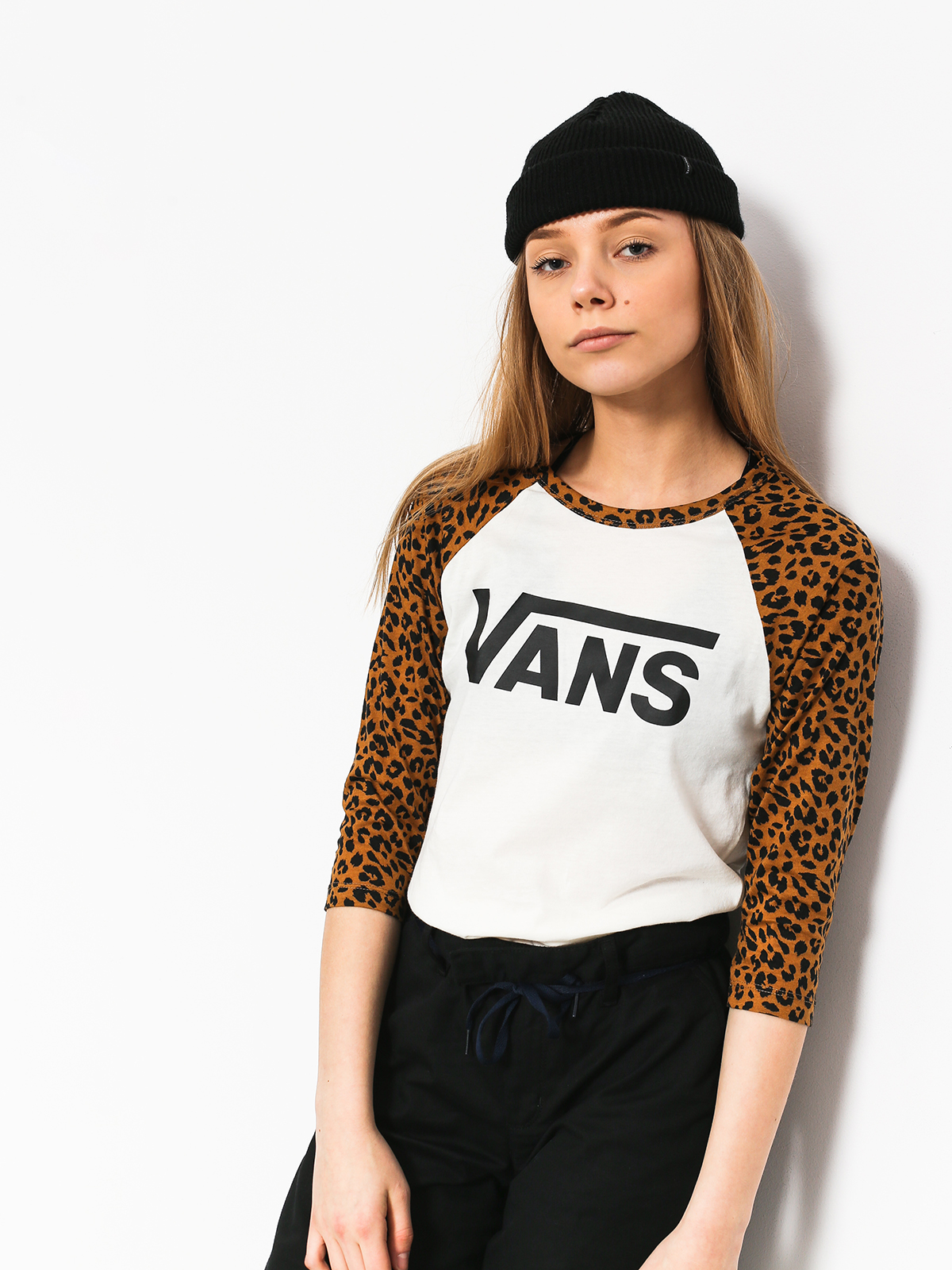 T-shirt Vans Prowling Wmn (marshmallow/leo)