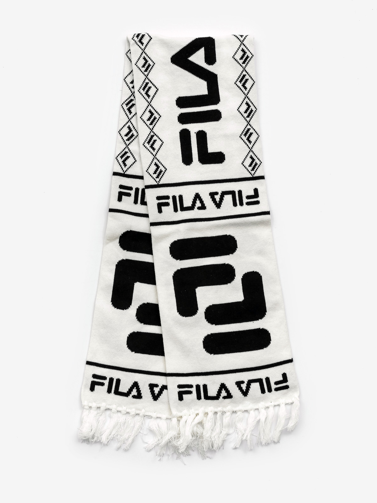 Szalik Fila F Box Scarf (bright white)