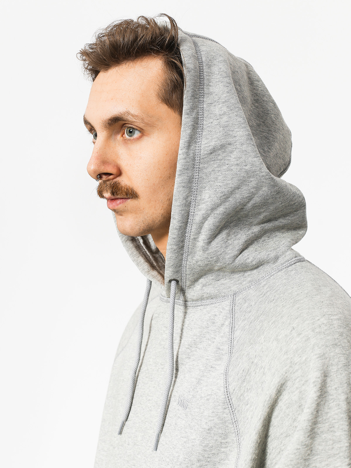 Bluza z kapturem Vans Versa HD (cement heather)