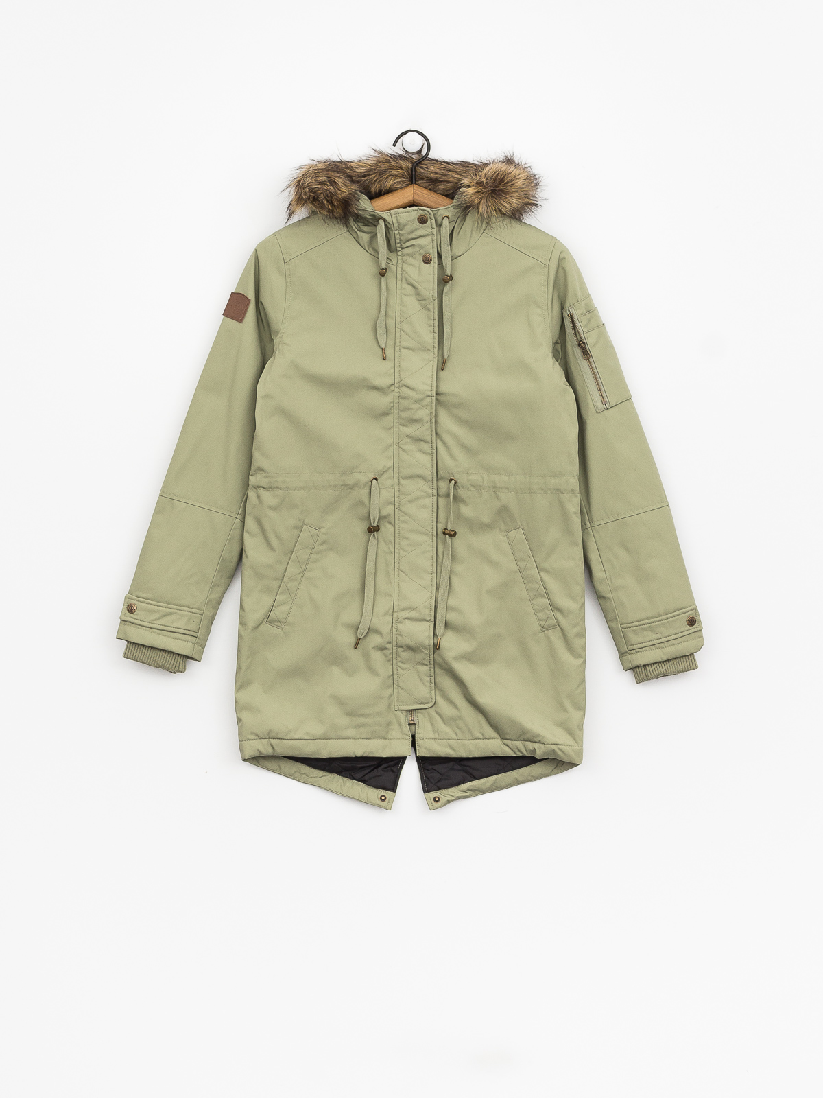 Kurtka Element Curious Wmn (light moss)