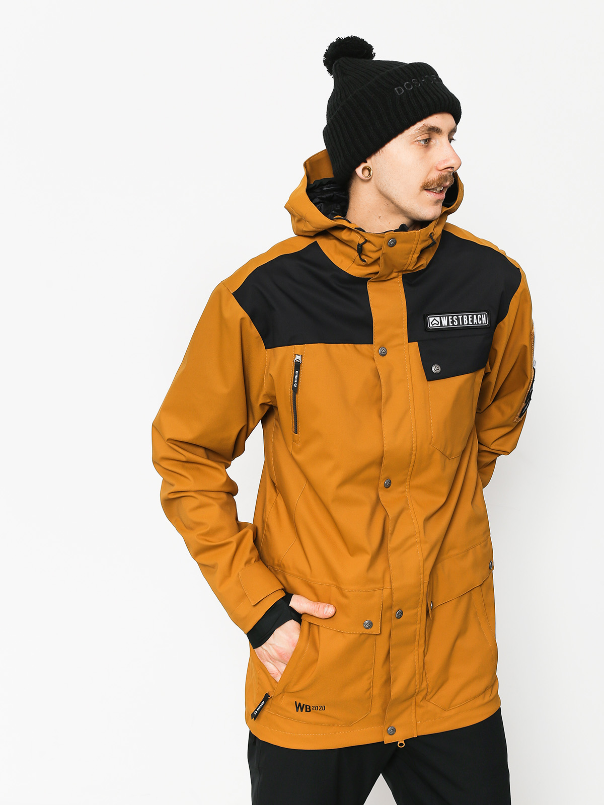 Męska Kurtka snowboardowa Westbeach Daredevil (brown sugar)