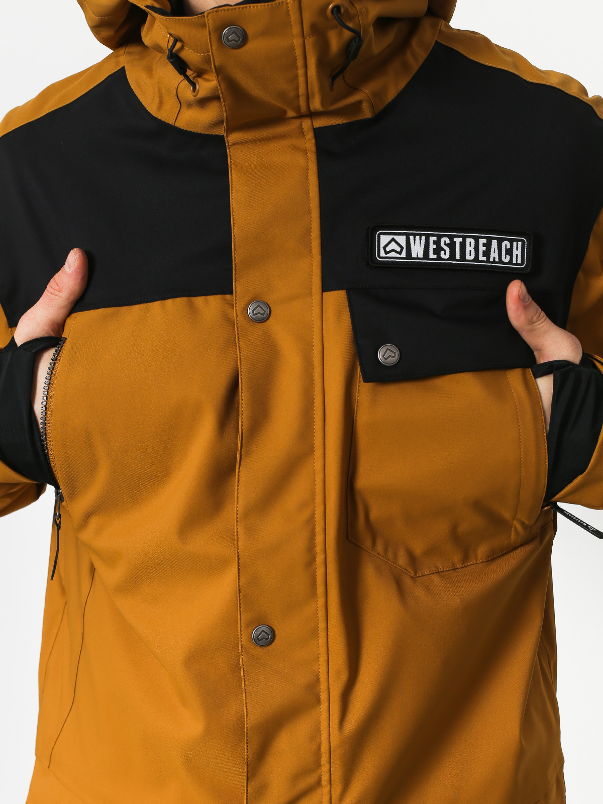 Męska Kurtka snowboardowa Westbeach Daredevil (brown sugar)