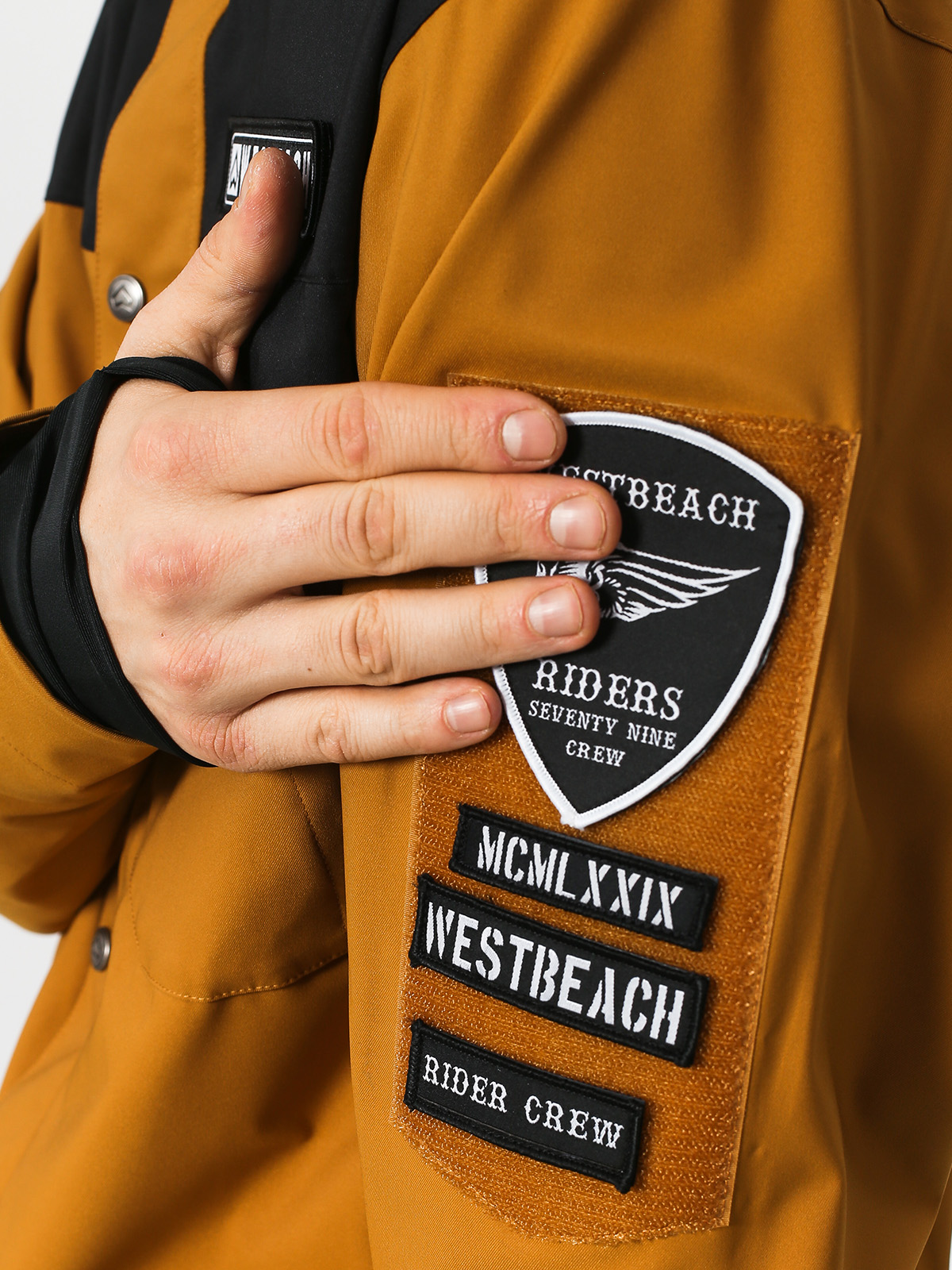 Męska Kurtka snowboardowa Westbeach Daredevil (brown sugar)