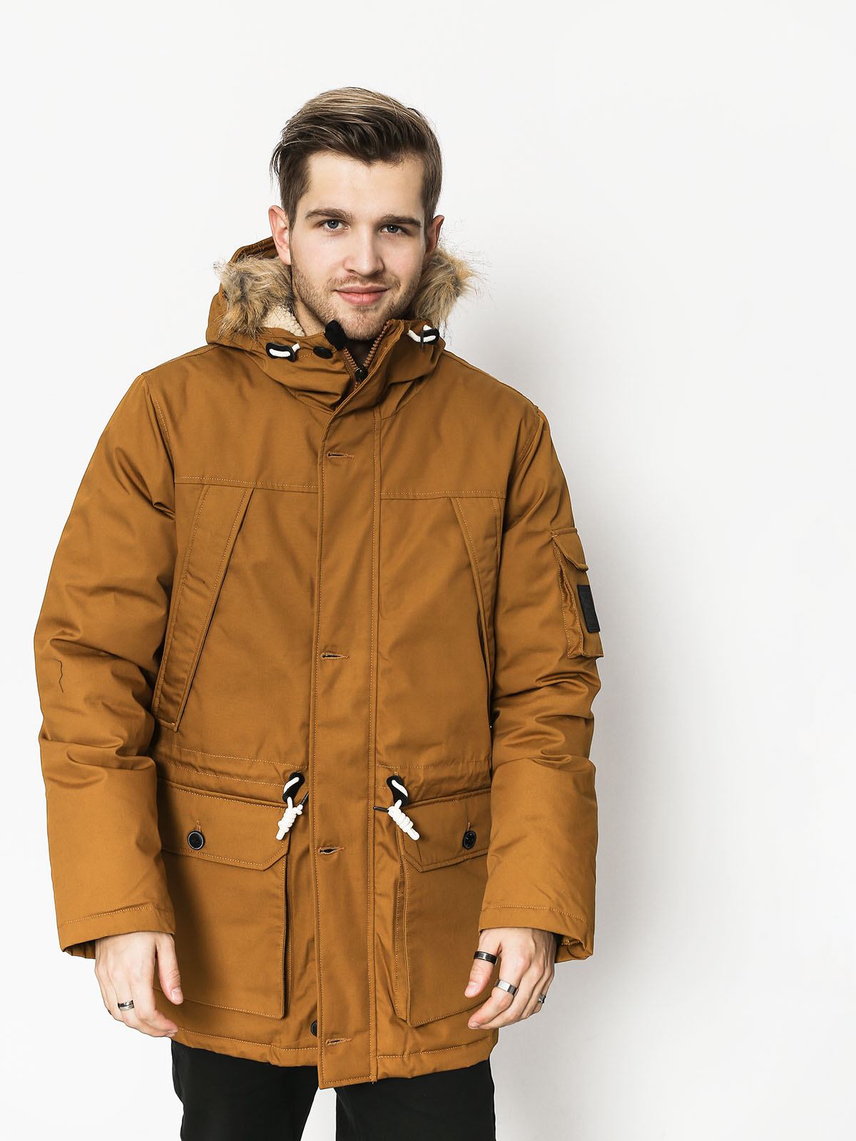 Kurtka Element Explorer Down Parka (gold brown)