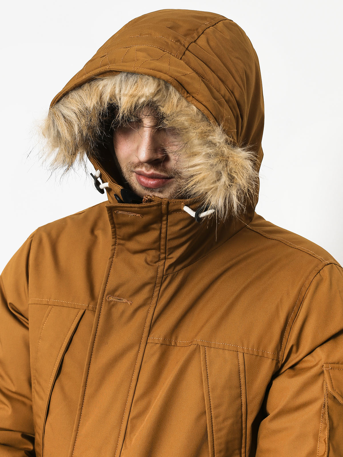 Kurtka Element Explorer Down Parka (gold brown)
