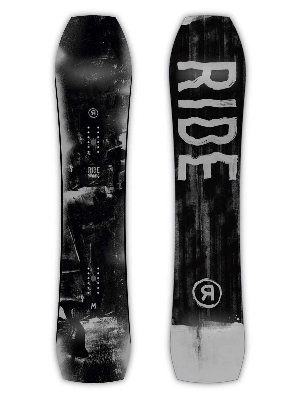 Męska Deska snowboardowa Ride Warpig (grey/black)