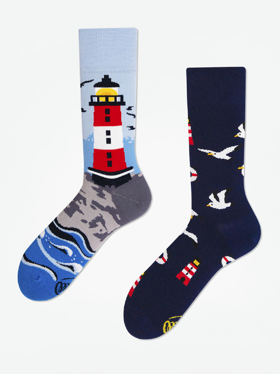 Skarpetki Many Mornings Nordic Lighthouse (navy/light blue)