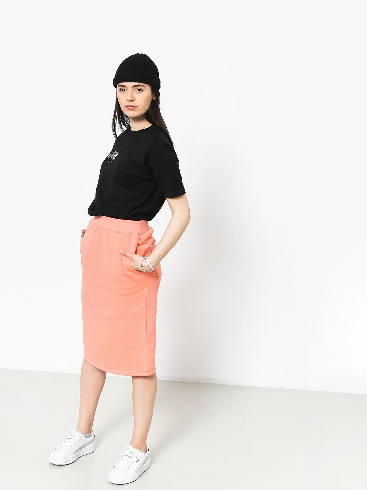 Spódnica Stussy Margo Wmn (peach)
