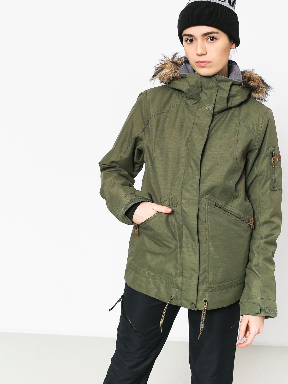 Damska Kurtka snowboardowa Roxy Meade (four leaf clover)