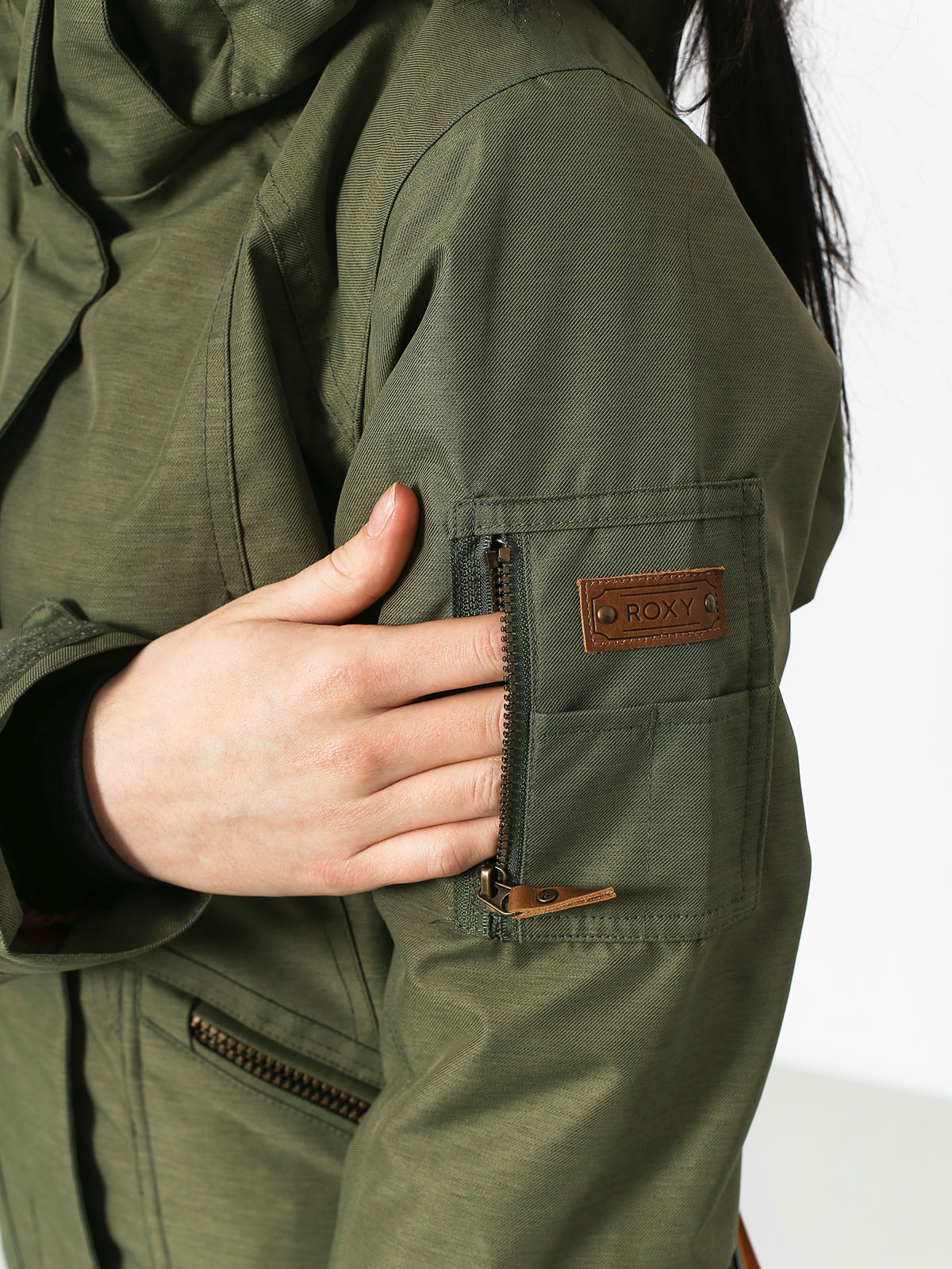 Damska Kurtka snowboardowa Roxy Meade (four leaf clover)