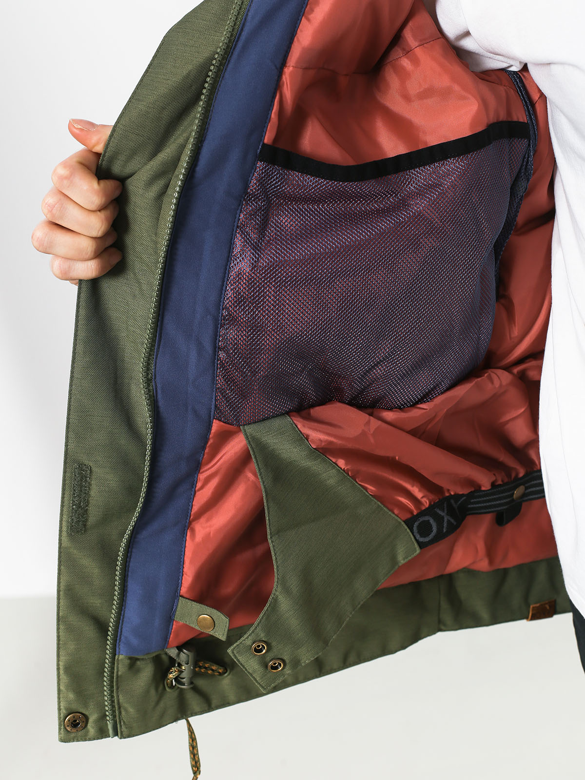 Damska Kurtka snowboardowa Roxy Meade (four leaf clover)