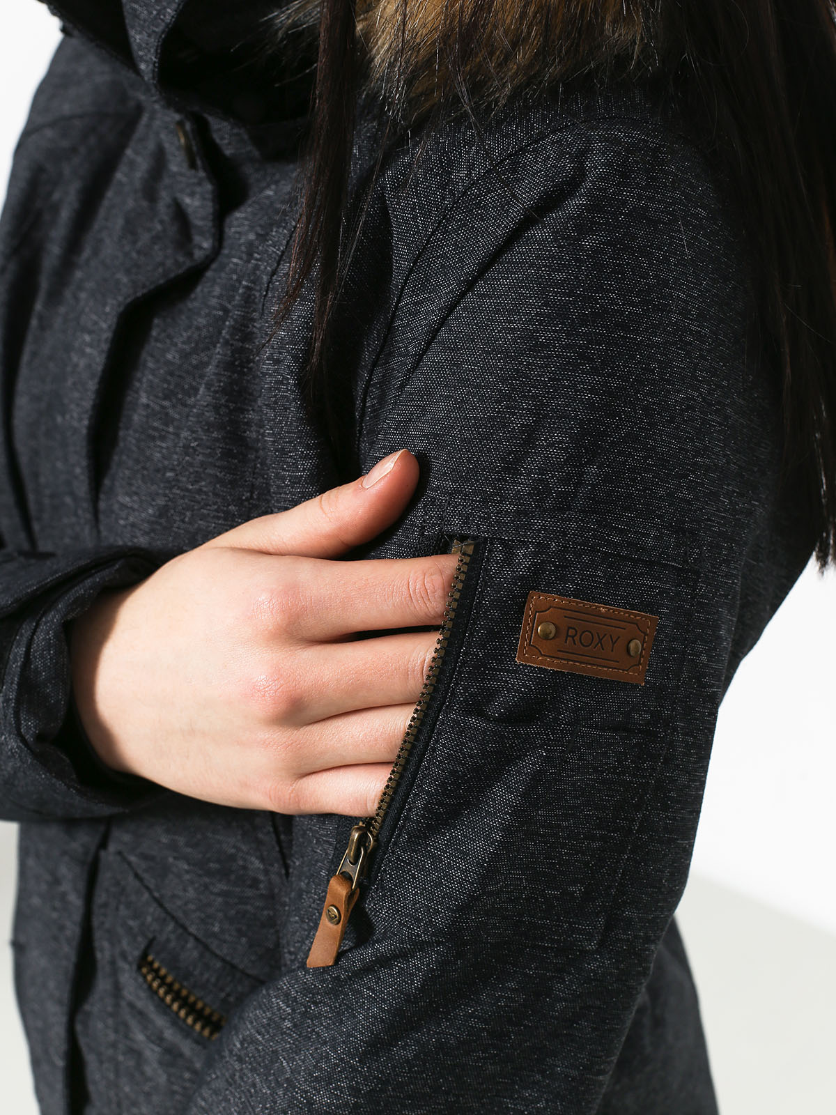 Damska Kurtka snowboardowa Roxy Meade (true black)