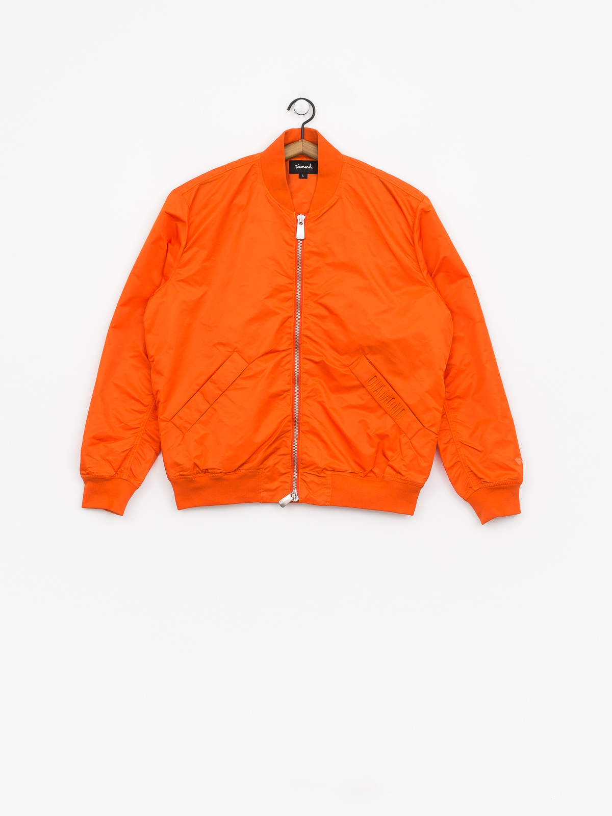 Kurtka Diamond Supply Co. Panelled Bomber (orange)