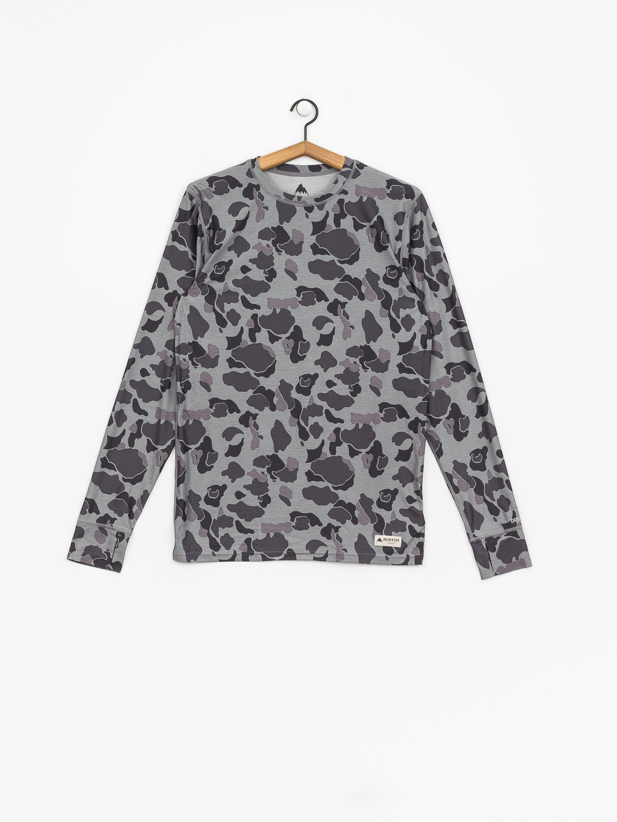 Męski Longsleeve Burton Ltwt Crew (grayscale duck)