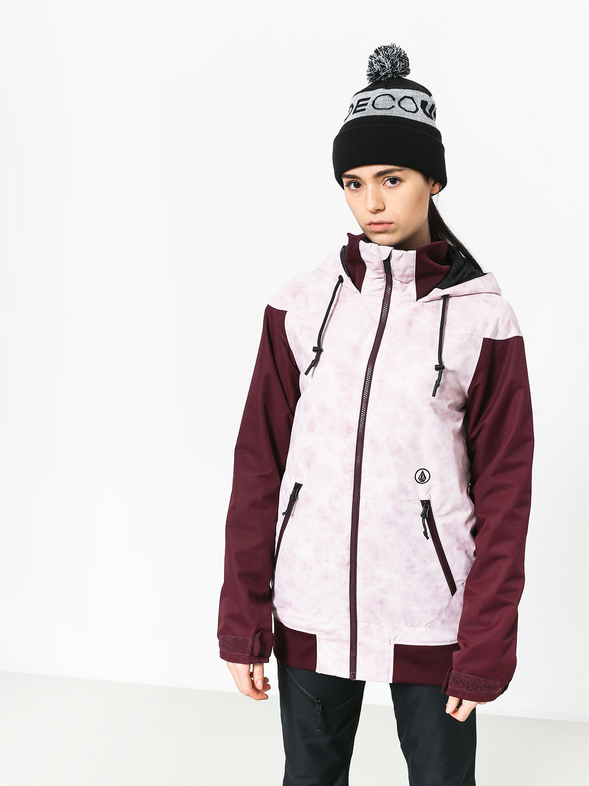 Damska Kurtka snowboardowa Volcom Meadow Ins (pnk)