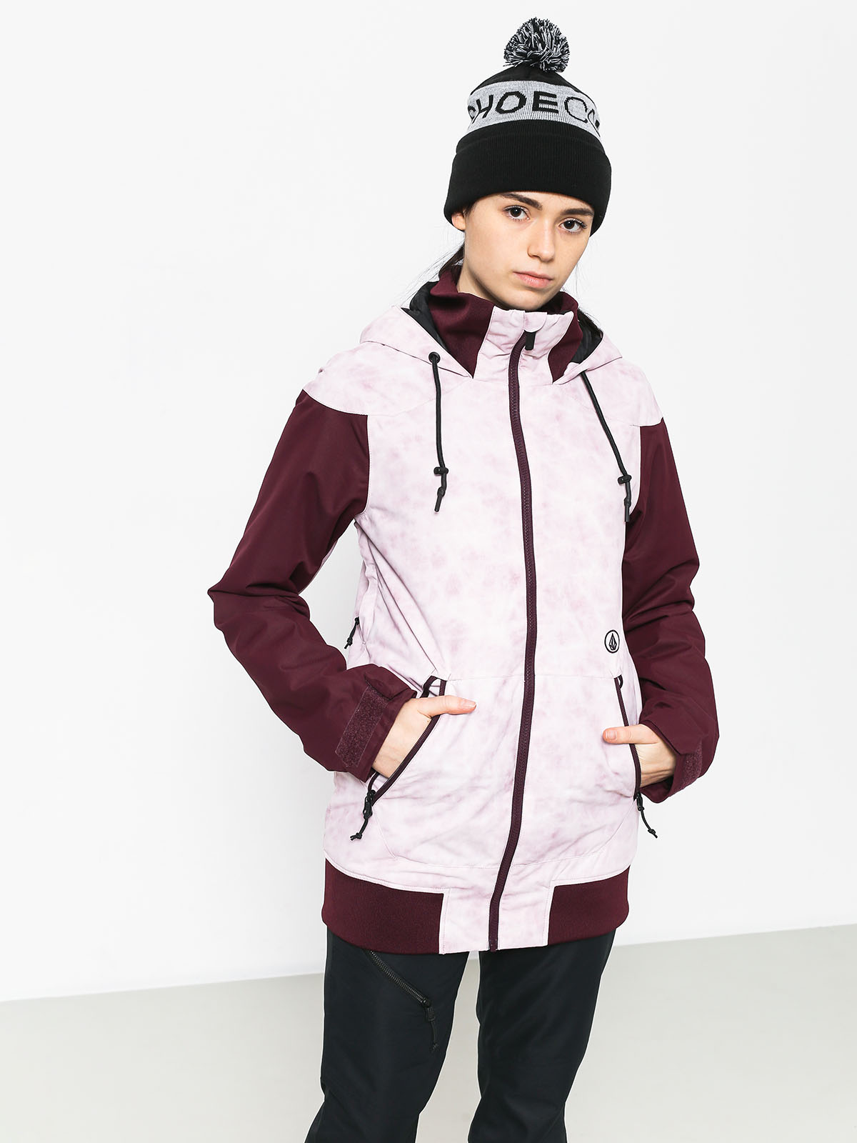 Damska Kurtka snowboardowa Volcom Meadow Ins (pnk)