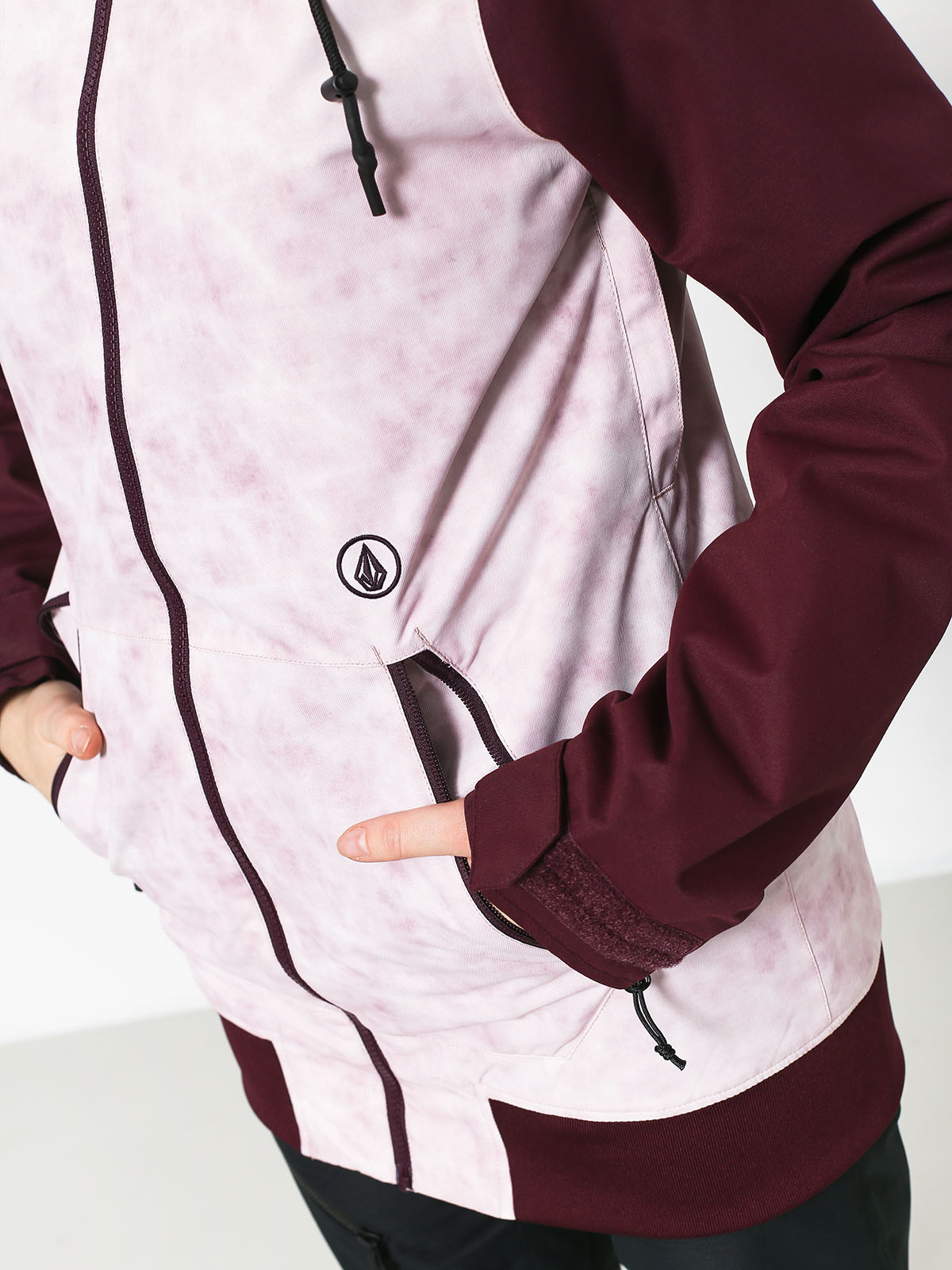 Damska Kurtka snowboardowa Volcom Meadow Ins (pnk)