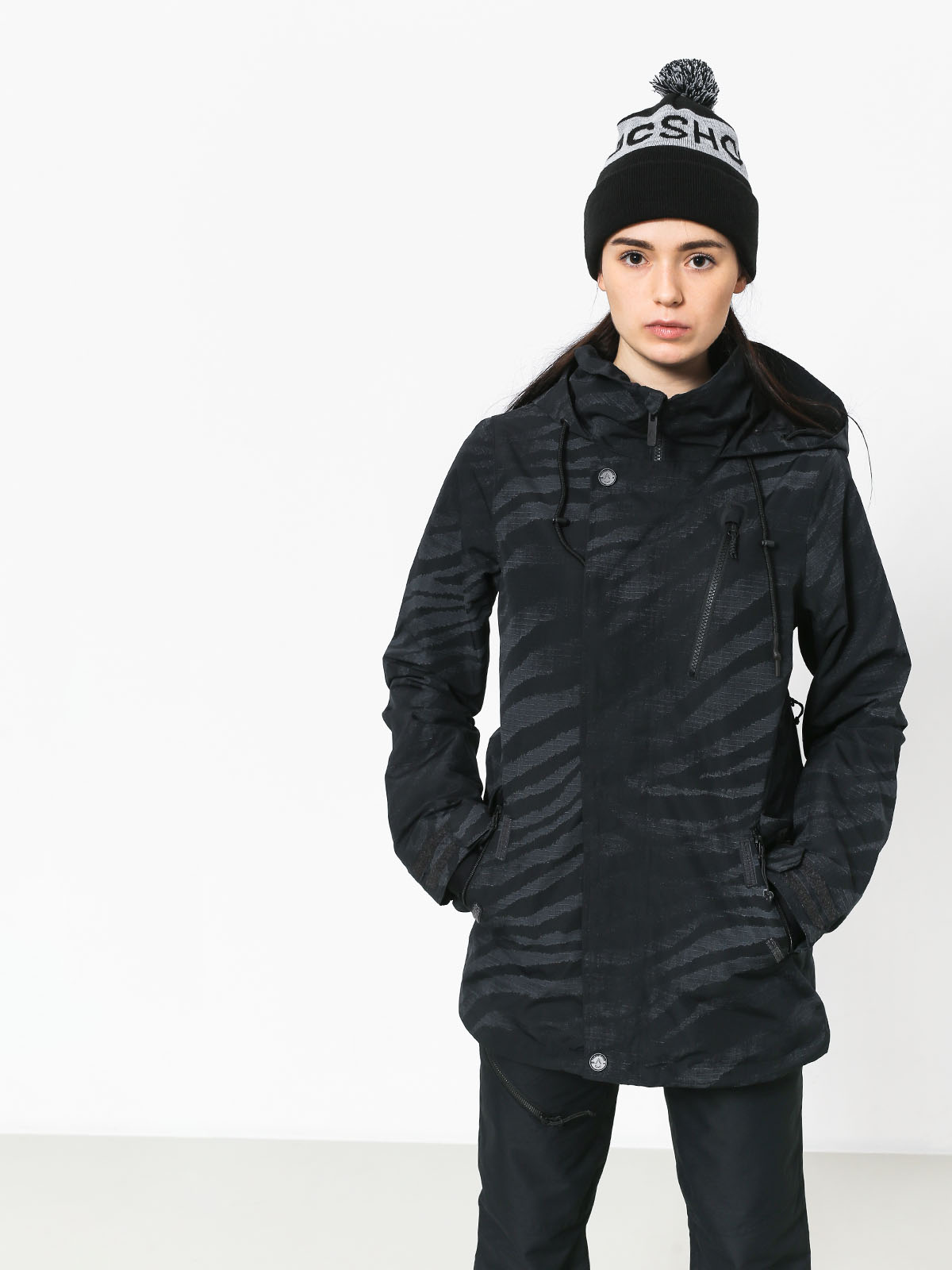 Damska Kurtka snowboardowa Volcom Kuma (bkb)