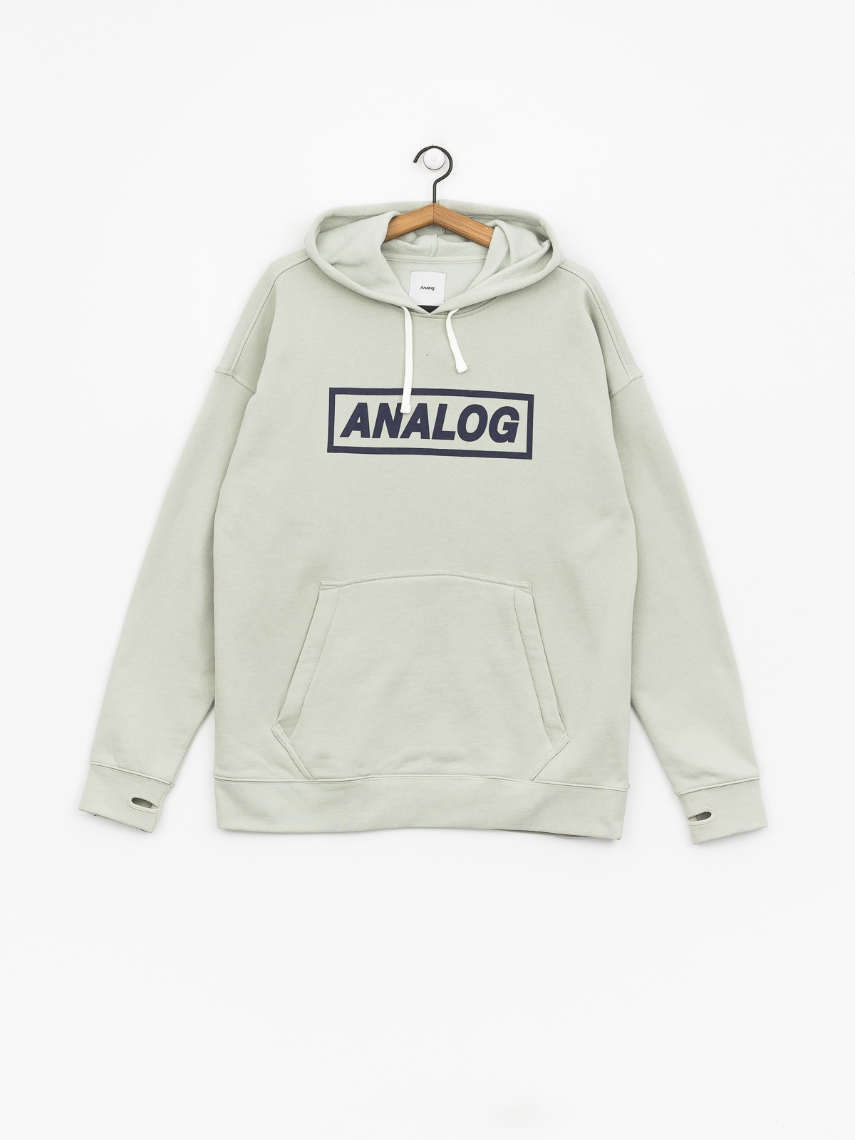 Bluza z kapturem Analog Crux HD (aqua gray)