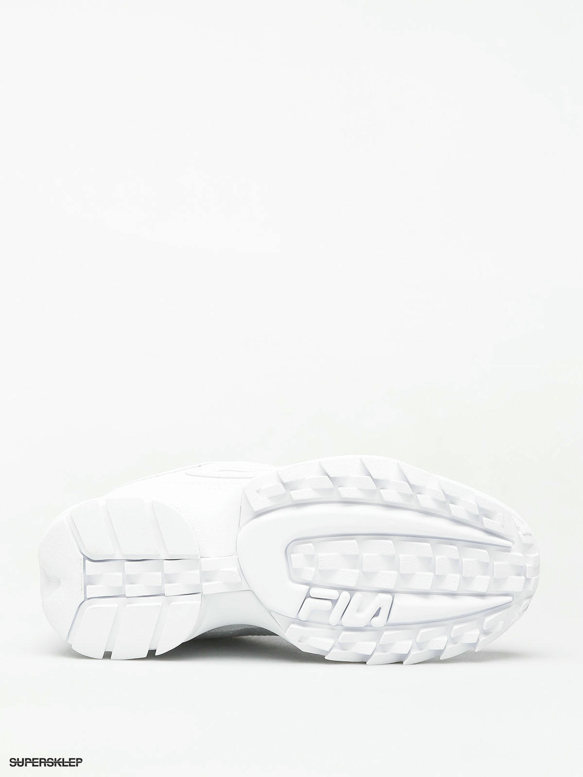 fila disruptor m low wmn white