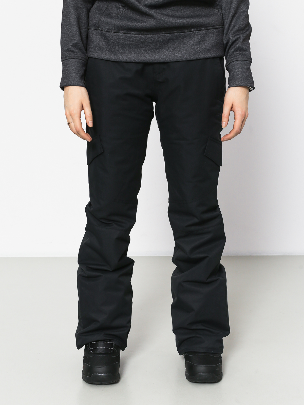 Damskie Spodnie snowboardowe Volcom Bridger Ins (blk)