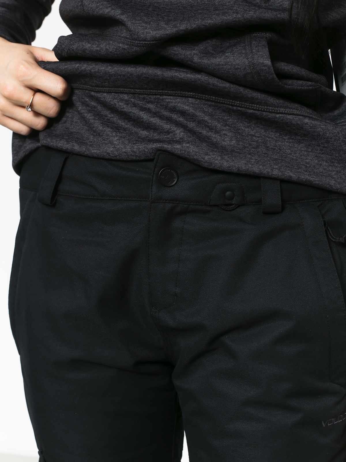 Damskie Spodnie snowboardowe Volcom Bridger Ins (blk)