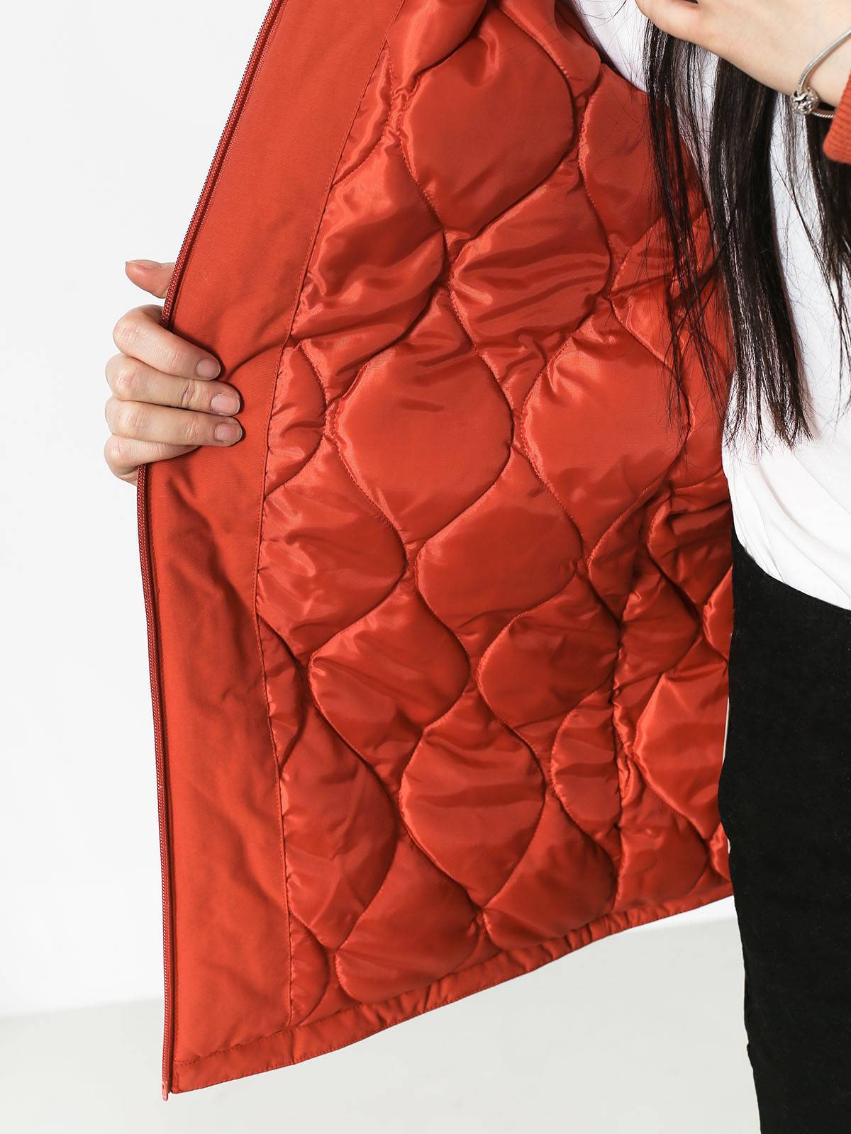 Kurtka Vans Inferno Wmn (hot sauce)