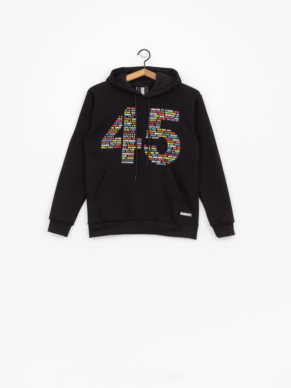 Bluza z kapturem Diamante Wear Hip Hop 45 (black)
