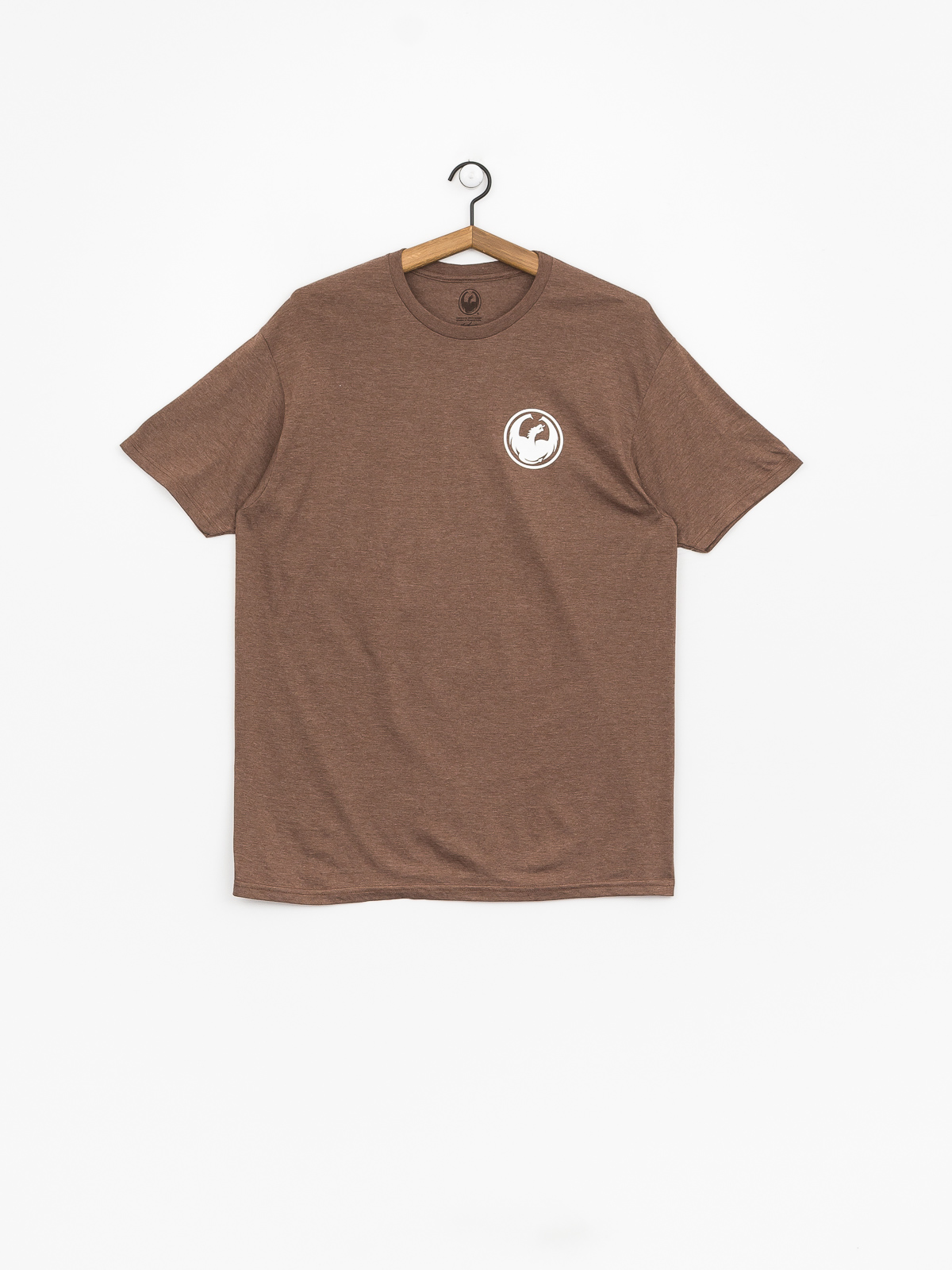 T-shirt Dragon Icon (brown heather)