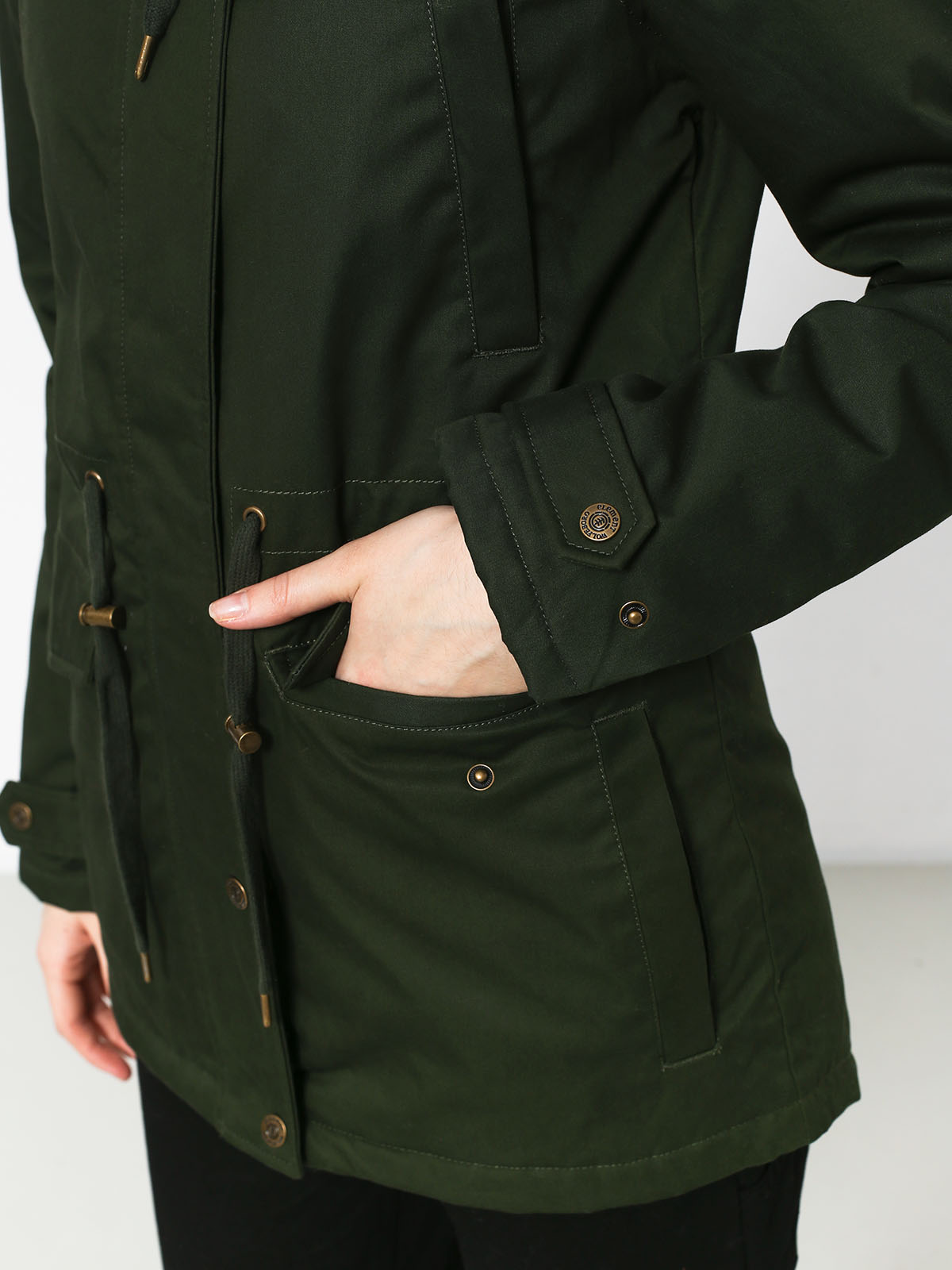 Kurtka Element Misty Twill Wmn (olive drab)