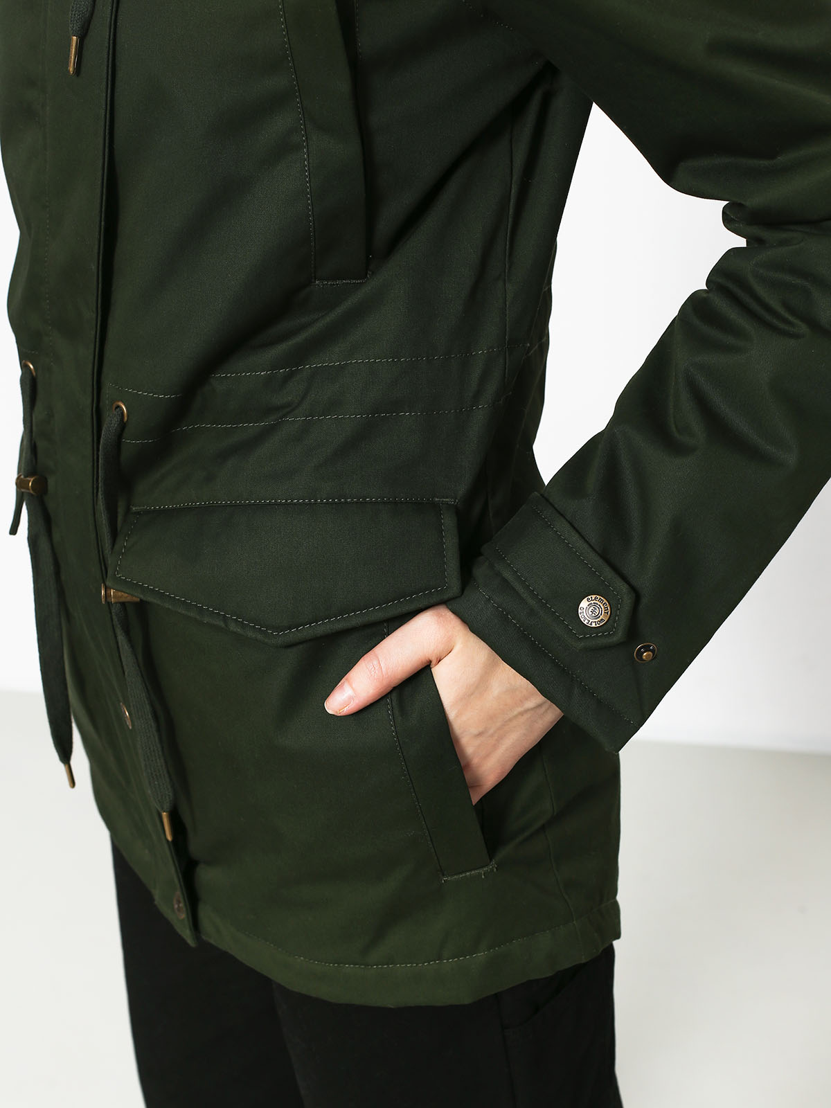 Kurtka Element Misty Twill Wmn (olive drab)