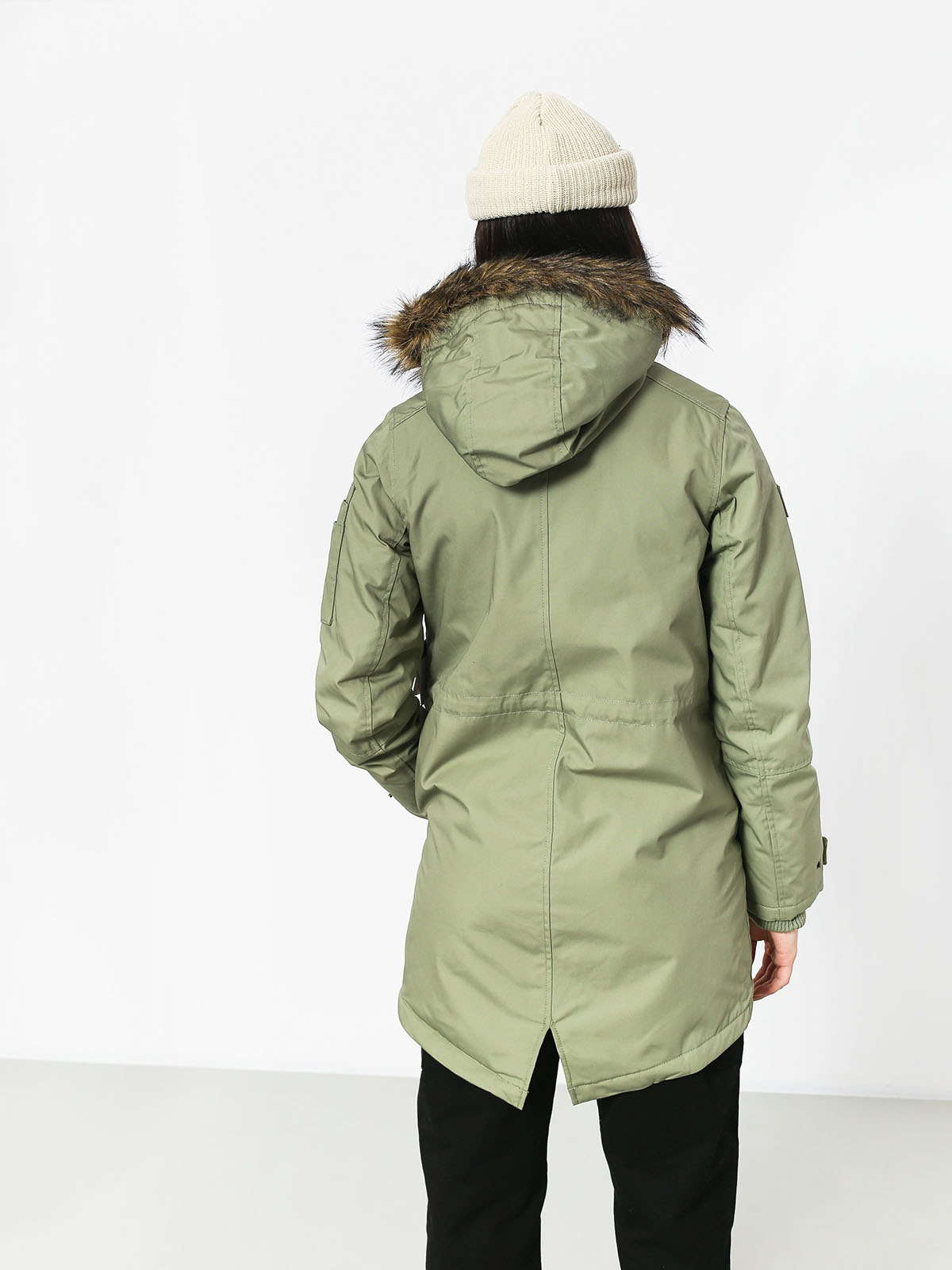 Kurtka Element Curious Wmn (light moss)