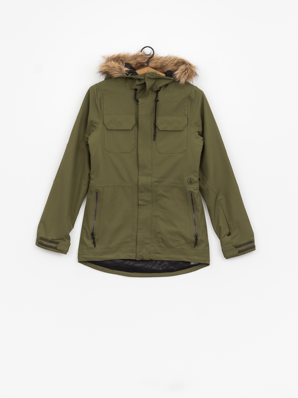 Damska Kurtka snowboardowa Volcom Shadow Ins (mil)