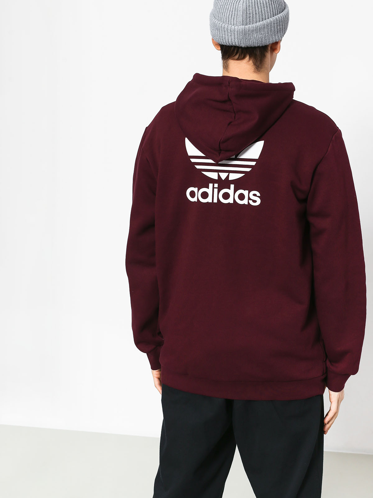Bluza z kapturem adidas Trf Flc Hoodie (maroon)