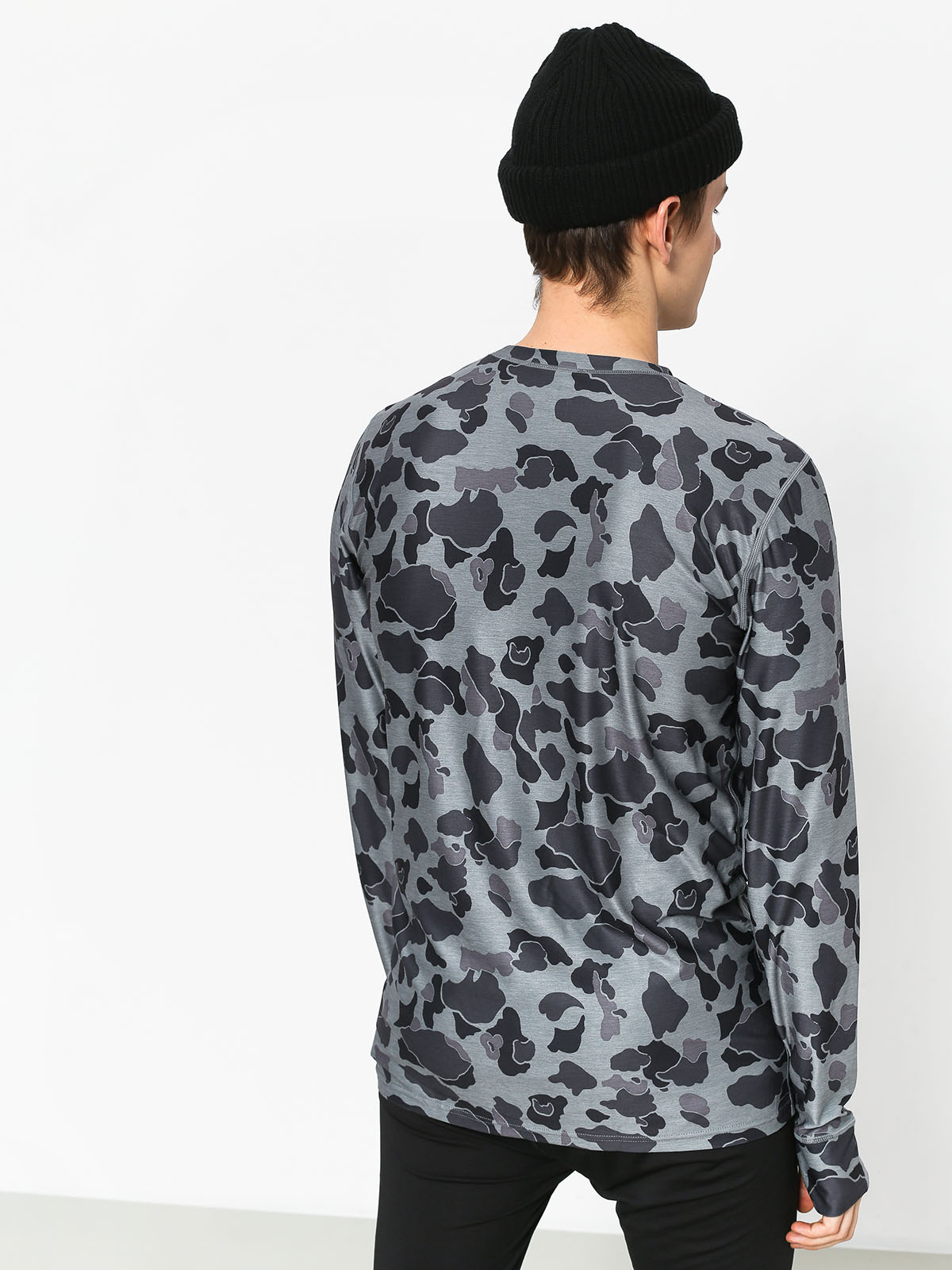 Męski Longsleeve Burton Ltwt Crew (grayscale duck)