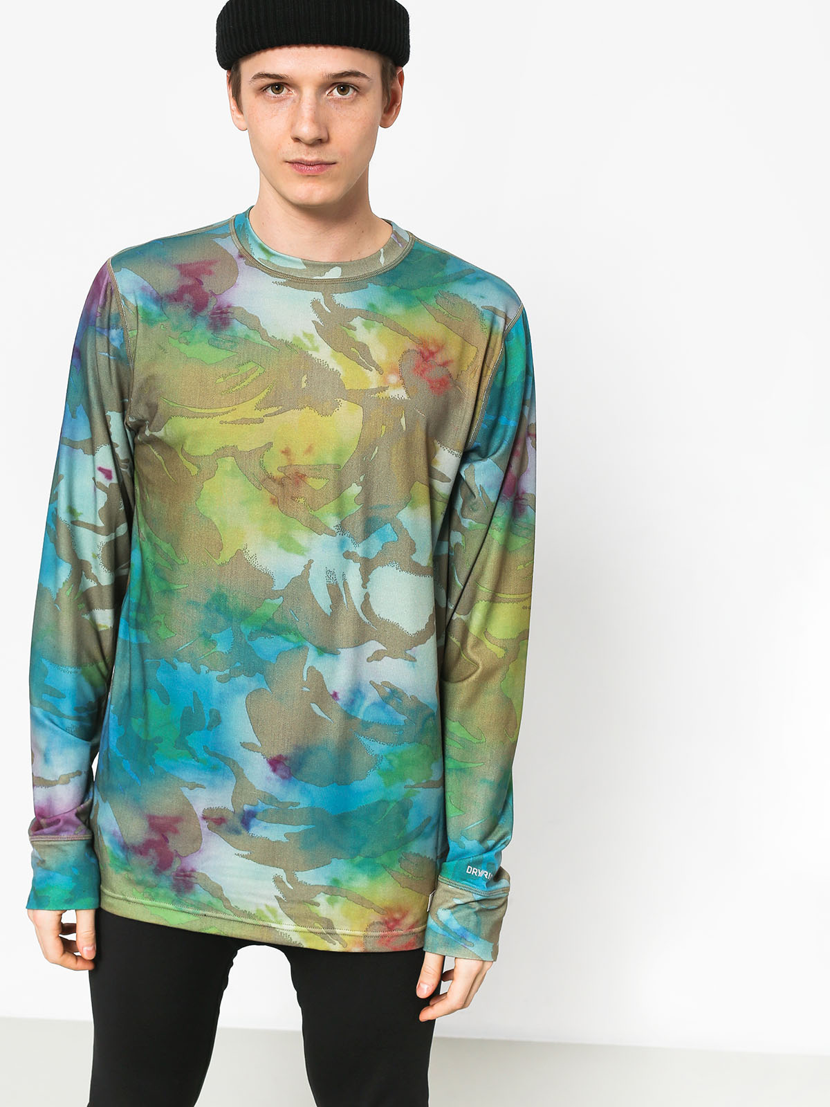 Męski Longsleeve Burton Mdwt Crew (festival camo)