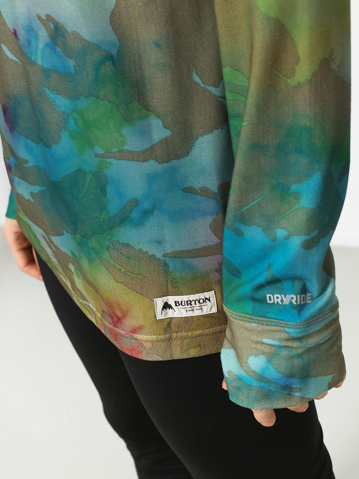 Męski Longsleeve Burton Mdwt Crew (festival camo)