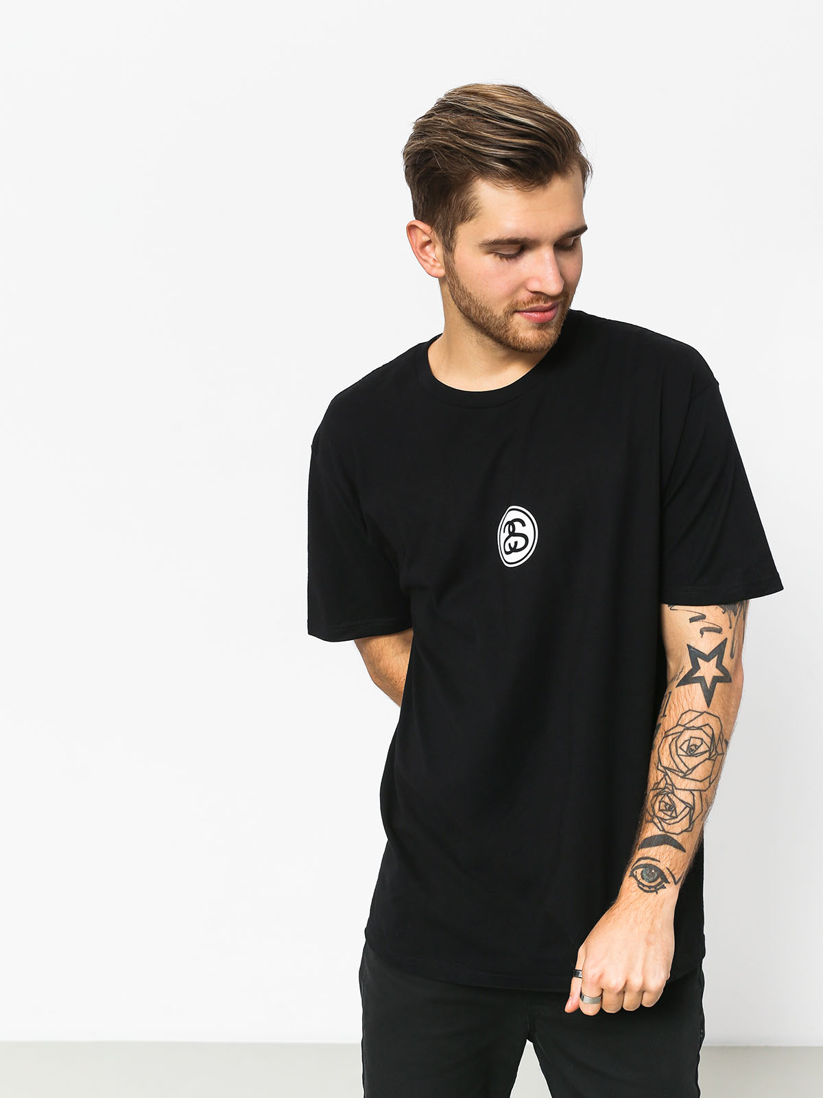 T-shirt Stussy Link (black)