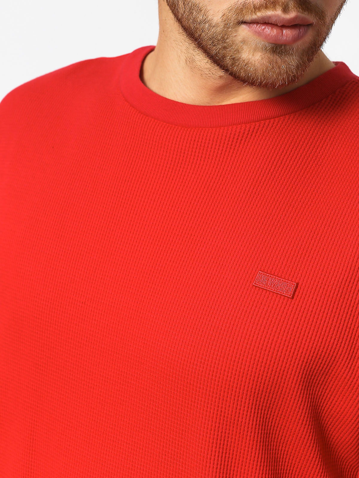 Longsleeve Diamond Supply Co. Thermal (red)
