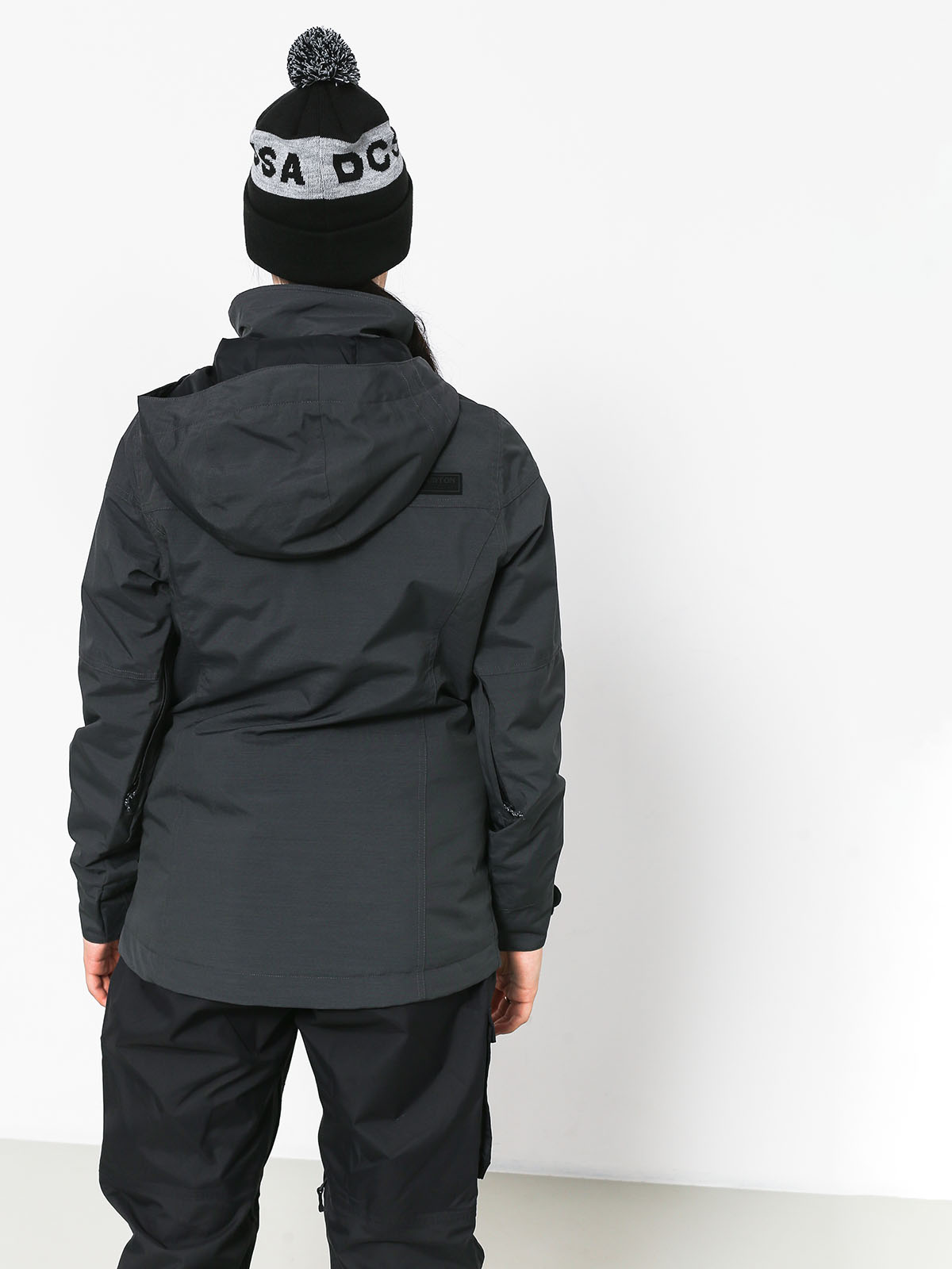 Damska Kurtka snowboardowa Burton Jet Set (true black heather)