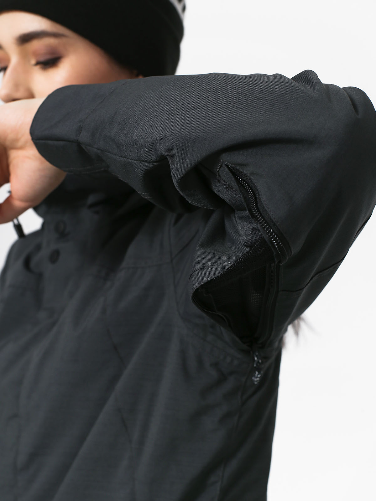 Damska Kurtka snowboardowa Burton Jet Set (true black heather)