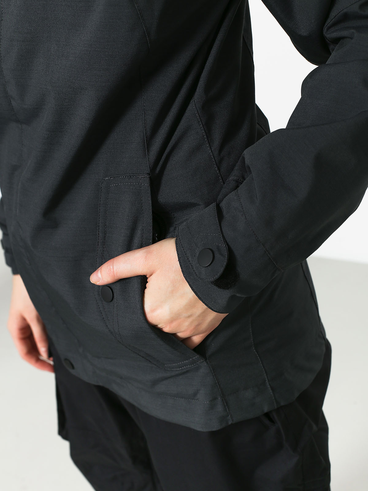 Damska Kurtka snowboardowa Burton Jet Set (true black heather)