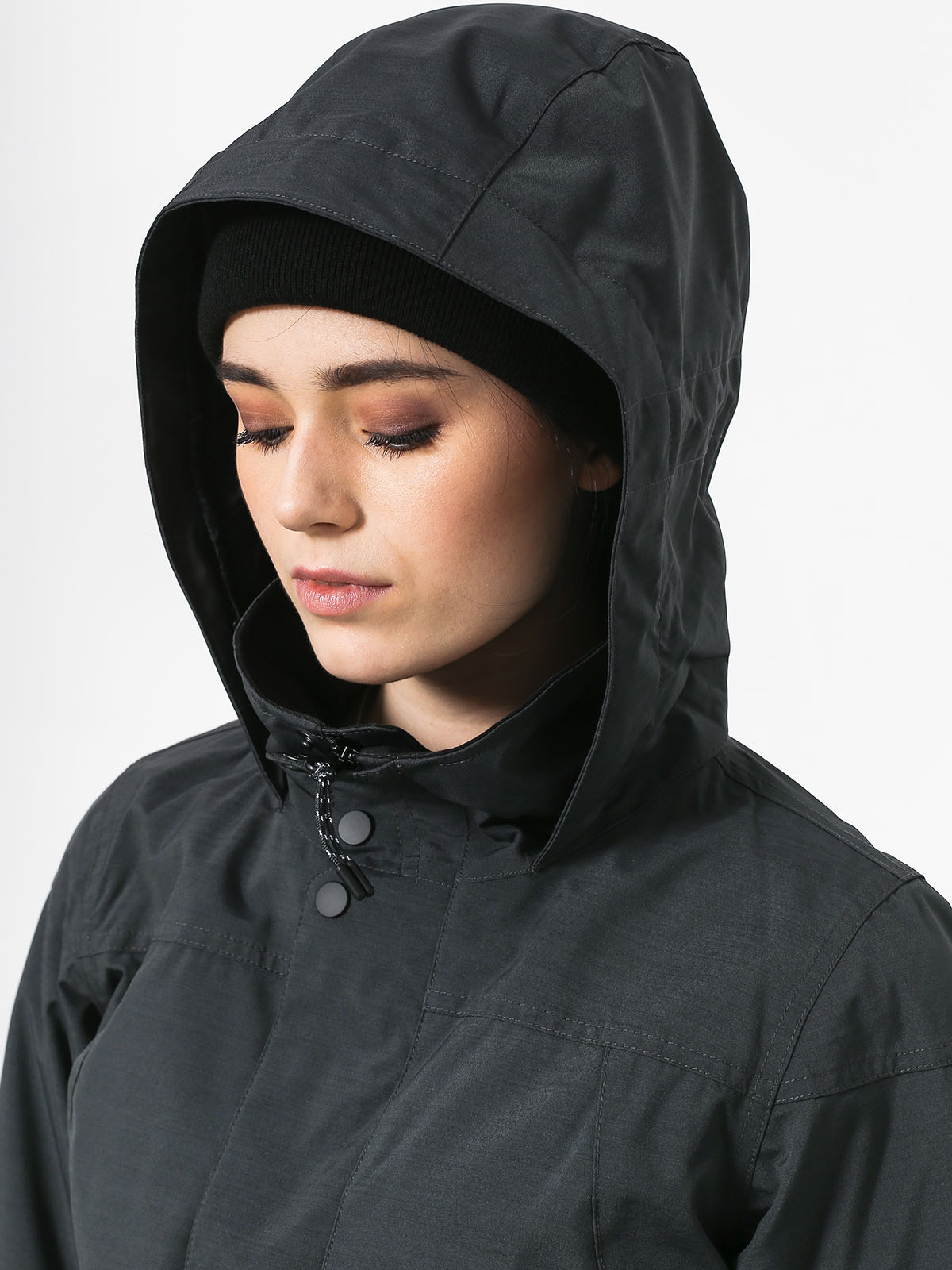 Damska Kurtka snowboardowa Burton Jet Set (true black heather)