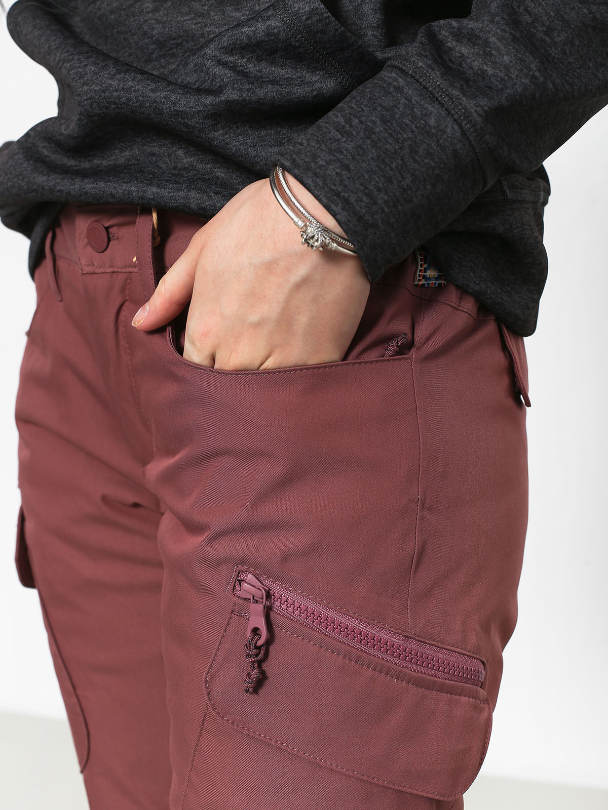 Damskie Spodnie snowboardowe Burton Gloria Ins (rose brown)