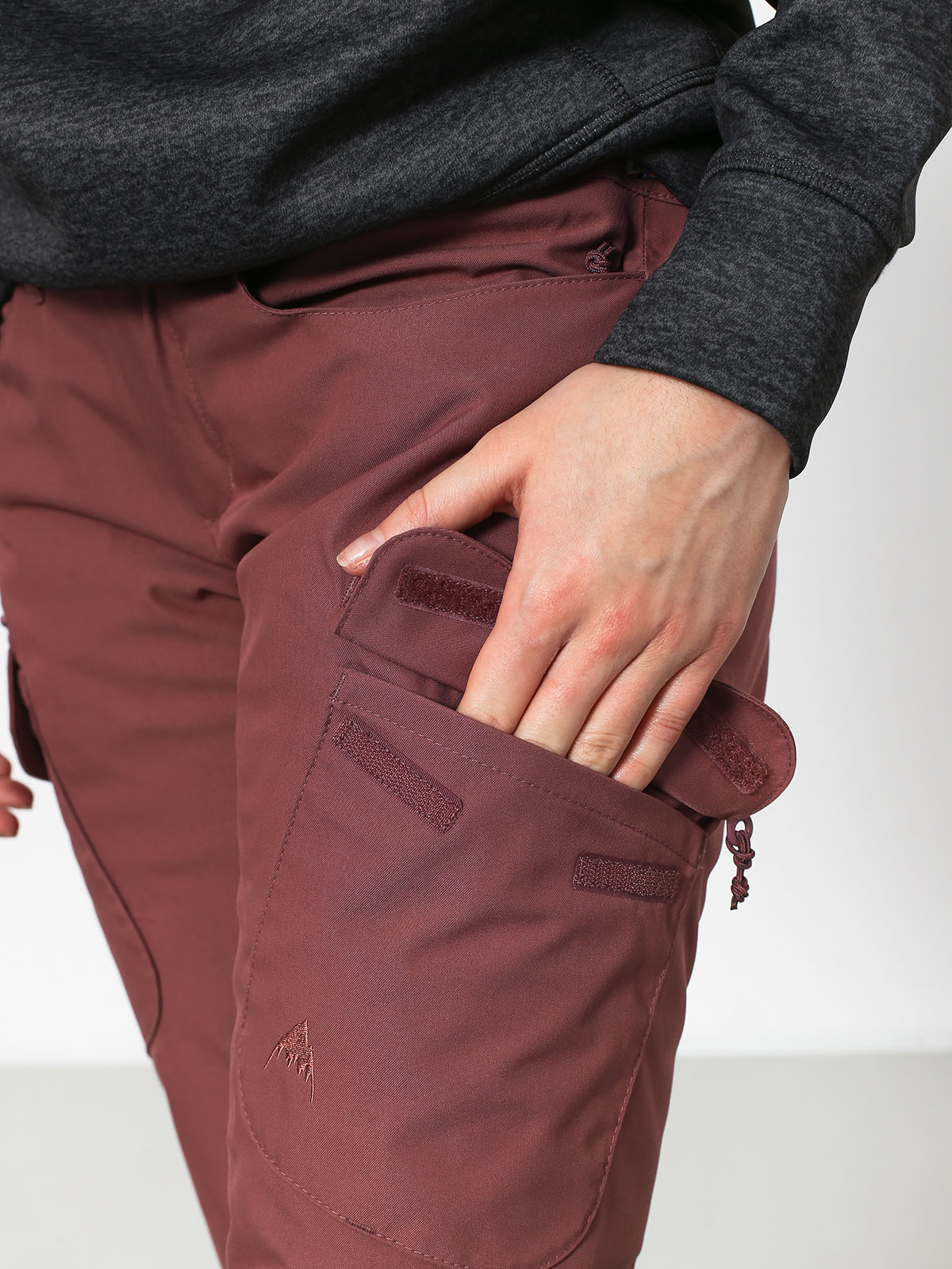 Damskie Spodnie snowboardowe Burton Gloria Ins (rose brown)