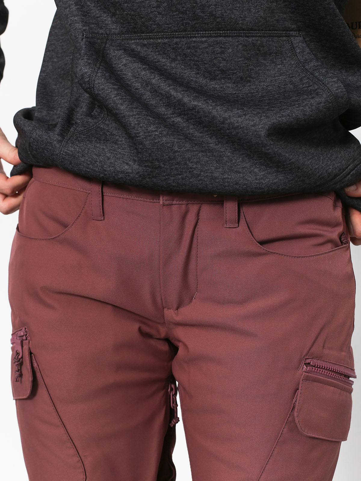 Damskie Spodnie snowboardowe Burton Gloria Ins (rose brown)